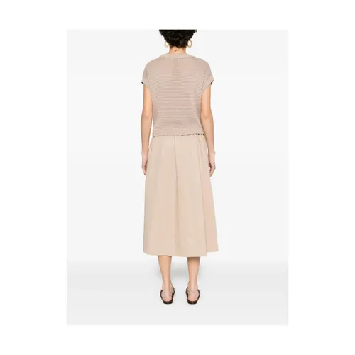 Dresses > Day Dresses > Midi Dresses - - Peserico - Modalova