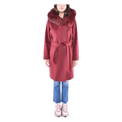 Coats > Belted Coats - - Max Mara Studio - Modalova