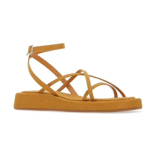 Shoes > Sandals > Flat Sandals - - Gia Borghini - Modalova
