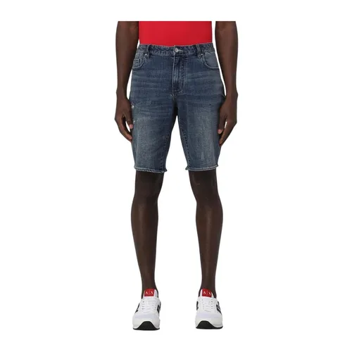 Shorts > Denim Shorts - - Armani Exchange - Modalova