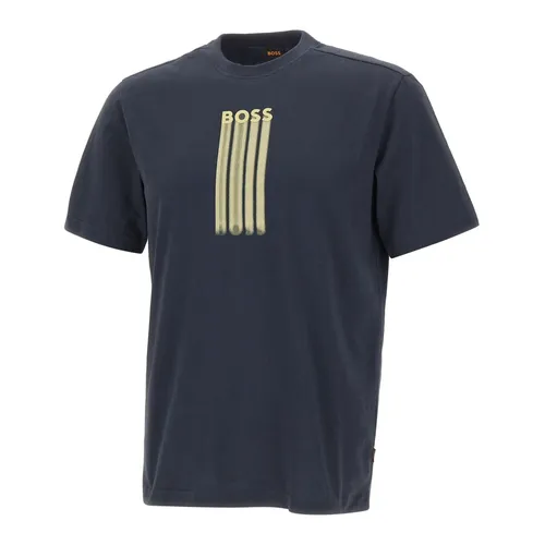 Hugo - Tops > T-Shirts - Blue - Hugo - Modalova