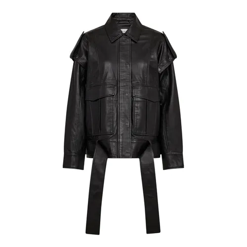 Jackets > Leather Jackets - - Haute L'Amitié - Modalova