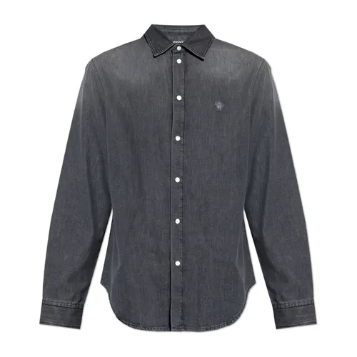 Shirts > Denim Shirts - - Versace - Modalova