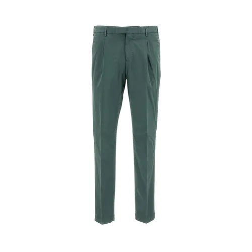 Pt01 - Trousers > Chinos - Green - Pt01 - Modalova