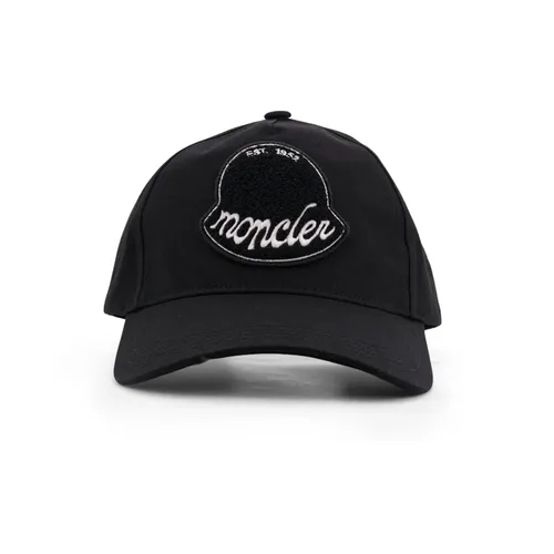 Accessories > Hats > Caps - - Moncler - Modalova