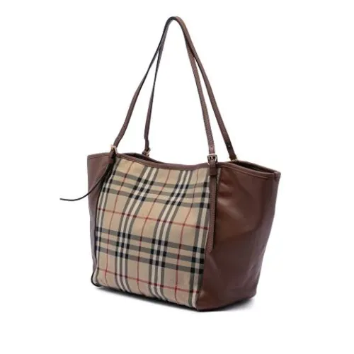 Pre-owned > Pre-owned Bags > Pre-owned Tote Bags - - Burberry Vintage - Modalova