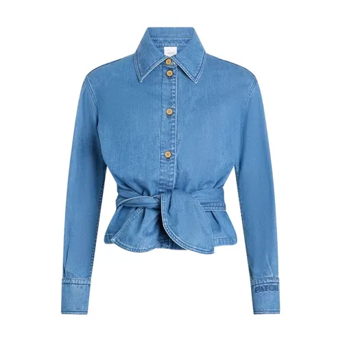Blouses & Shirts > Denim Shirts - - Patou - Modalova