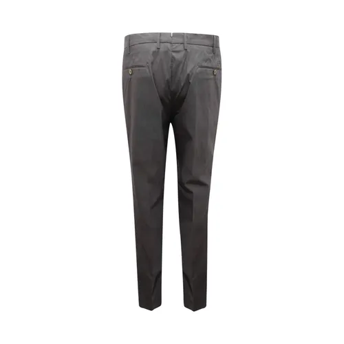Pt01 - Trousers > Chinos - Gray - Pt01 - Modalova