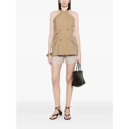 Tops > Sleeveless Tops - - Max Mara - Modalova