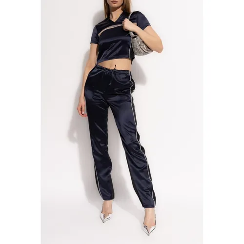 Trousers > Straight Trousers - - Diesel - Modalova