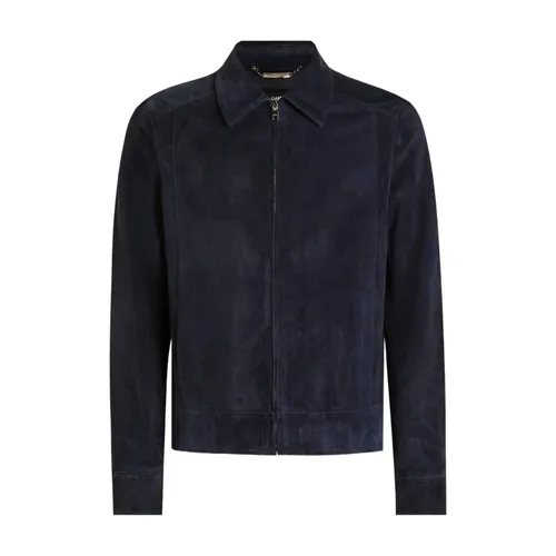 Jackets > Leather Jackets - - Dolce & Gabbana - Modalova