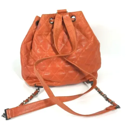 Pre-owned > Pre-owned Bags > Pre-owned Backpacks - - Chanel Vintage - Modalova