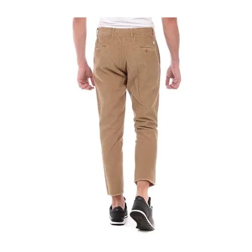Trousers > Cropped Trousers - - Daniele Alessandrini - Modalova