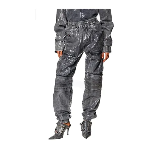 Trousers > Straight Trousers - - Diesel - Modalova