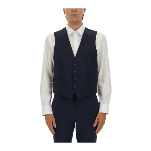 Hugo - Suits > Suit Vests - Blue - Hugo - Modalova