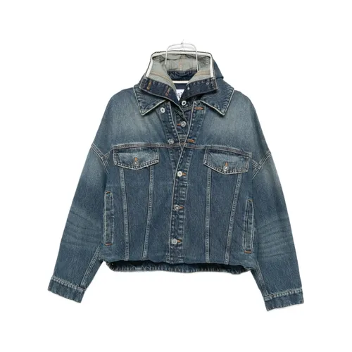 Jackets > Denim Jackets - - Jean Paul Gaultier - Modalova