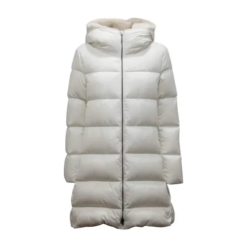 Herno - Coats > Parkas - White - Herno - Modalova