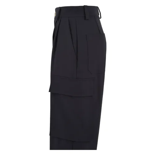 Trousers > Tapered Trousers - - Solotre - Modalova