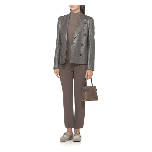 Jackets > Blazers - - Brunello Cucinelli - Modalova