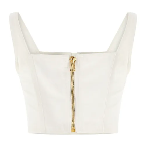 Tops > Sleeveless Tops - - Balmain - Modalova