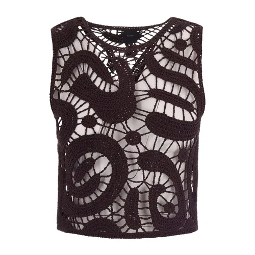 Tops > Sleeveless Tops - - Pinko - Modalova