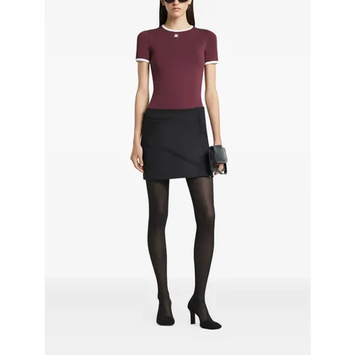 Tops > T-Shirts - - Courrèges - Modalova