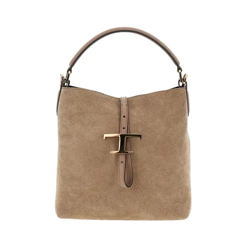 Tod's - Bags > Handbags - Gray - Tod's - Modalova