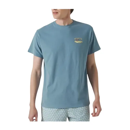 Scotta - Tops > T-Shirts - Blue - Scotta - Modalova