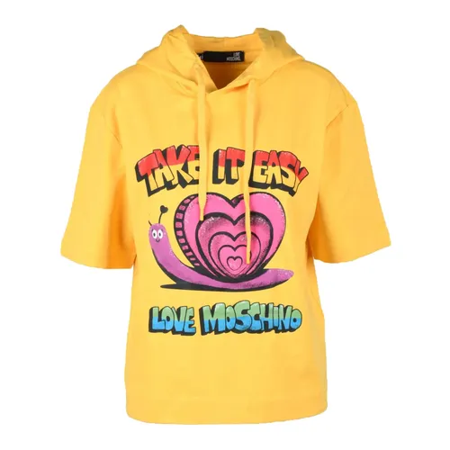 Sweatshirts & Hoodies > Hoodies - - Love Moschino - Modalova