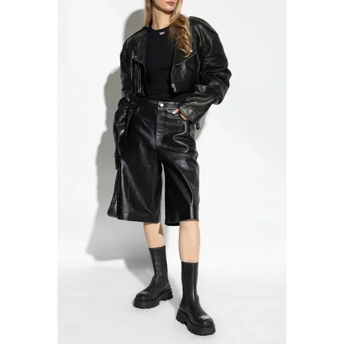 Diesel - Tops > T-Shirts - Black - Diesel - Modalova