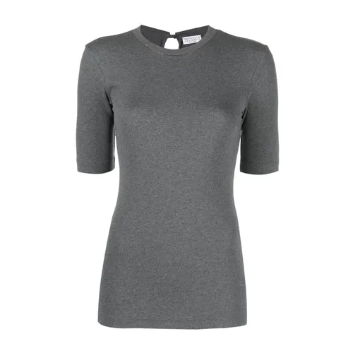 Knitwear > Round-neck Knitwear - - Brunello Cucinelli - Modalova