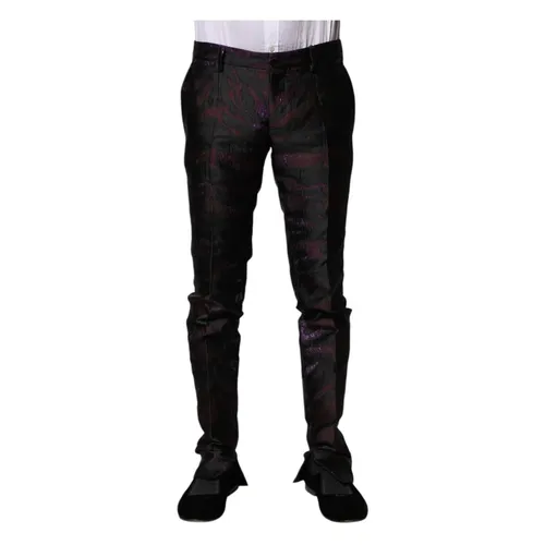 Trousers > Slim-fit Trousers - - Dolce & Gabbana - Modalova