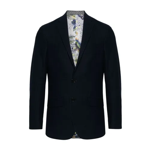 Etro - Jackets > Blazers - Blue - Etro - Modalova