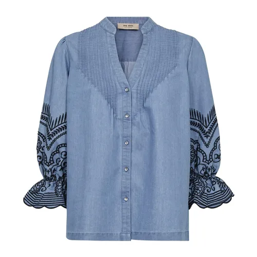Blouses & Shirts > Denim Shirts - - MOS Mosh - Modalova