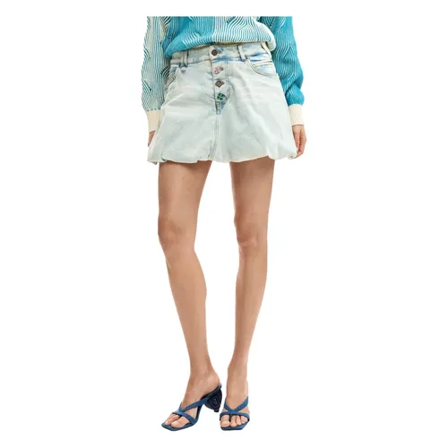 Skirts > Denim Skirts - - Desigual - Modalova
