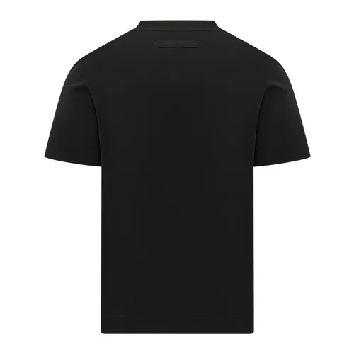 Zegna - Tops > T-Shirts - Black - Zegna - Modalova