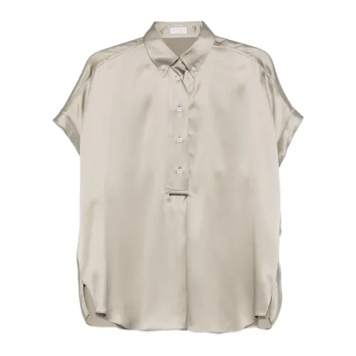 Blouses & Shirts > Blouses - - Brunello Cucinelli - Modalova