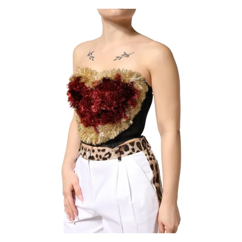 Tops > Sleeveless Tops - - Dolce & Gabbana - Modalova