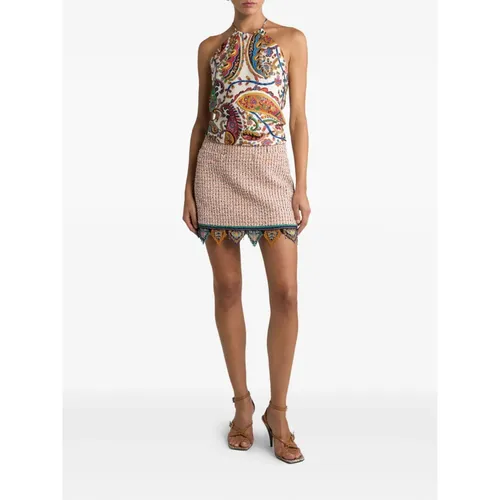 Tops > Sleeveless Tops - - Etro - Modalova