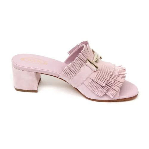 Shoes > Heels > Heeled Mules - - Tod's - Modalova