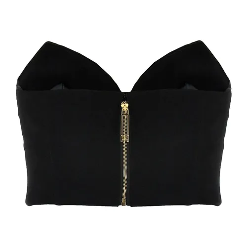 Tops > Sleeveless Tops - - Elisabetta Franchi - Modalova