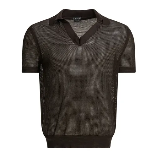 Knitwear > V-neck Knitwear - - Tom Ford - Modalova