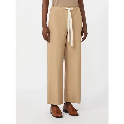 Trousers > Wide Trousers - - Max Mara - Modalova