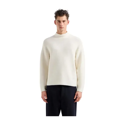 Knitwear > Round-neck Knitwear - - Emporio Armani - Modalova
