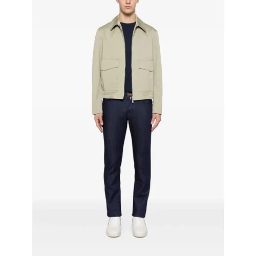 Dondup - Tops > T-Shirts - Blue - Dondup - Modalova