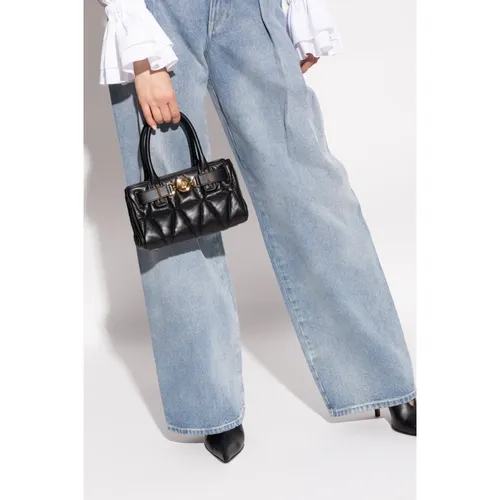 Versace - Bags > Handbags - Black - Versace - Modalova