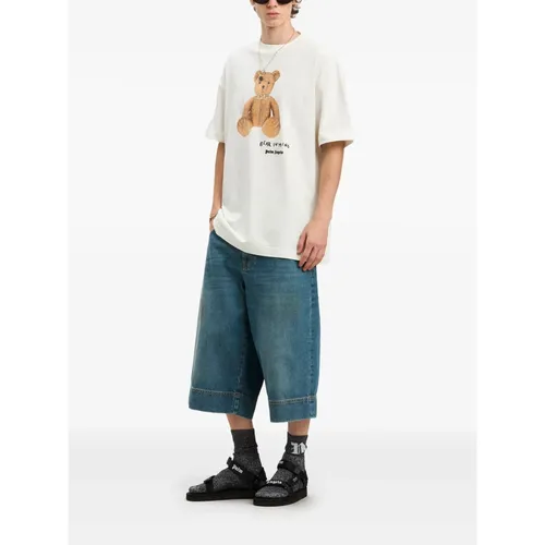 Tops > T-Shirts - - Palm Angels - Modalova