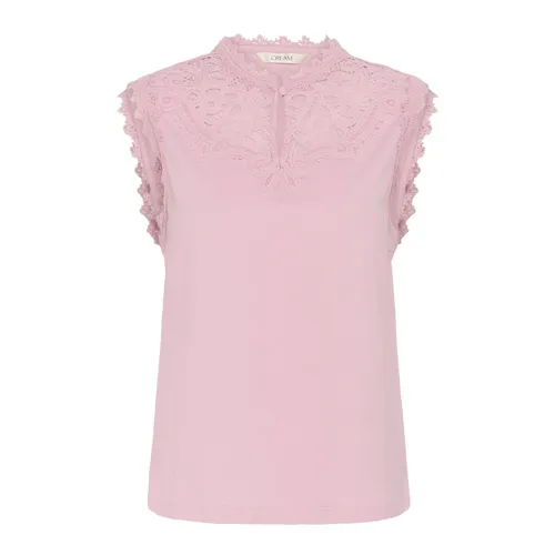 Tops > Sleeveless Tops - - Cream - Modalova