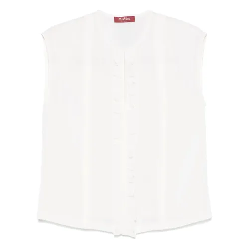 Tops > Sleeveless Tops - - Max Mara Studio - Modalova