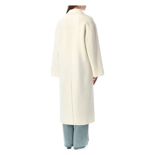 Coats > Double-Breasted Coats - - Loulou Studio - Modalova